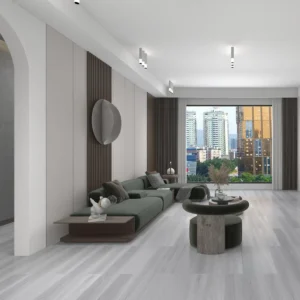 Silk Grey SPC Rigid-Core Plank swatch